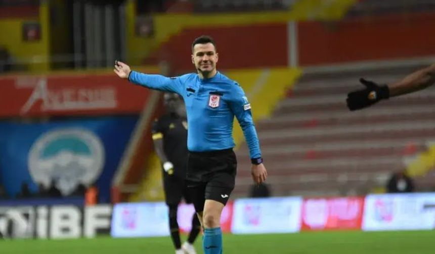 Kayserispor–Trabzonspor maçını Cihan Aydın yönetecek