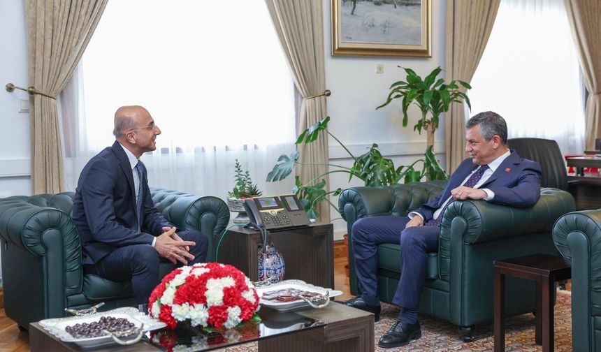 CHP’li Aşkın Genç’ten Özgür Özel’e ziyaret