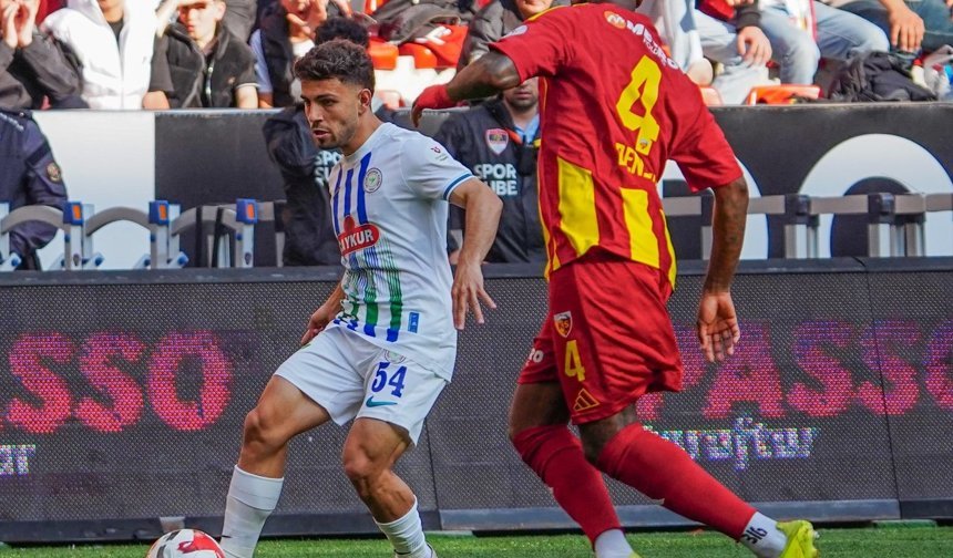 Kayserispor-Çaykur Rizespor: 2-0