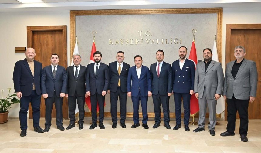 Kayseri OSB Başkanı Yalçın’dan Vali Çiçek’e Ziyaret