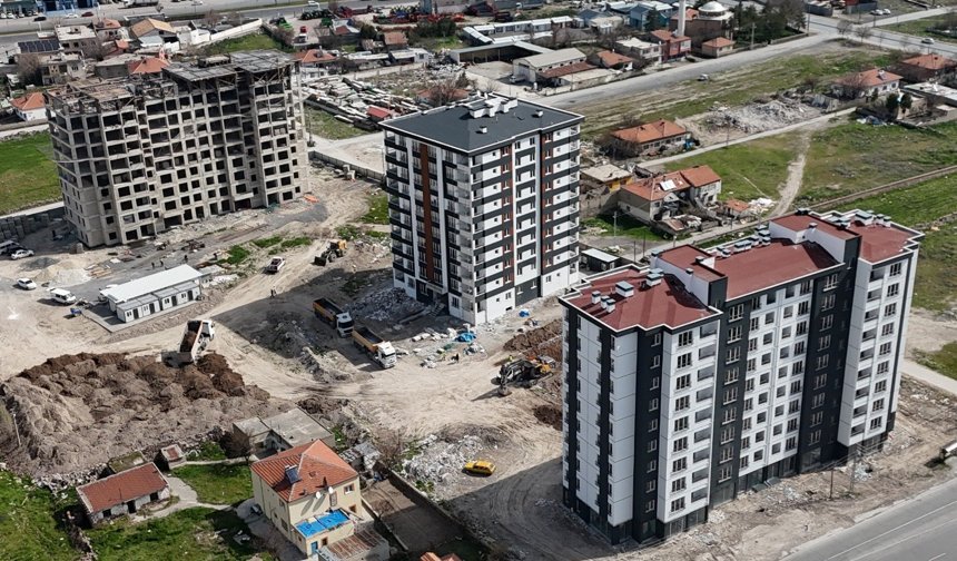 Anbar 2. Etap Kentsel Dönüşüm Blokları Hızla Yükseliyor