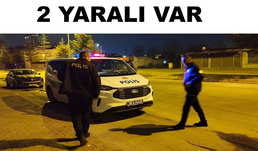 Kayseri'de bıçaklı kavga
