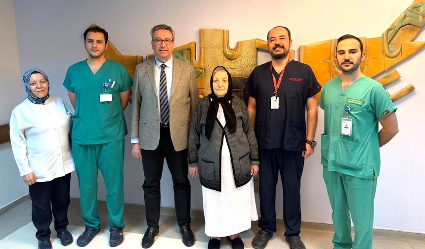 ERÜ Hastaneleri’nde 3.7 kilogramlık dev tümör başarıyla çıkarıldı