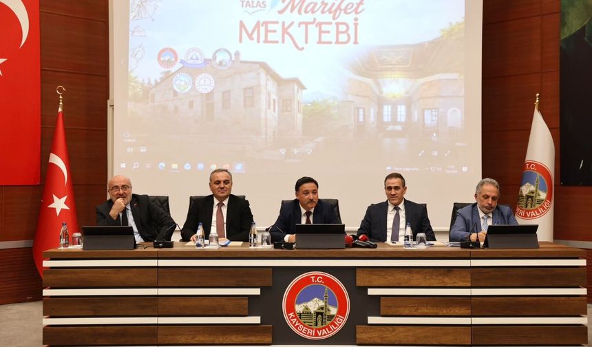 Marifet Mektebi’ projesi tanıtım toplantısı gerçekleştirildi