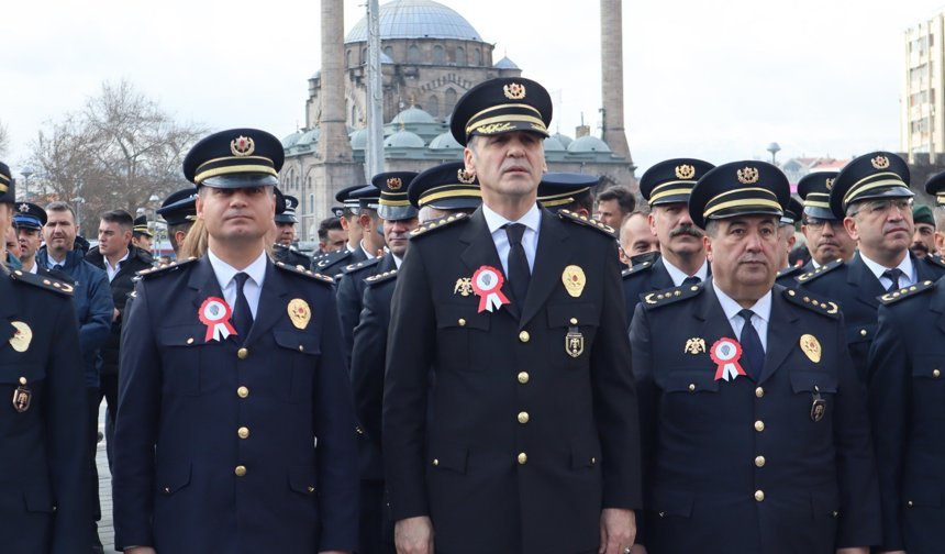 Kayseri’de Polis Haftası dolayısıyla tören düzenlendi