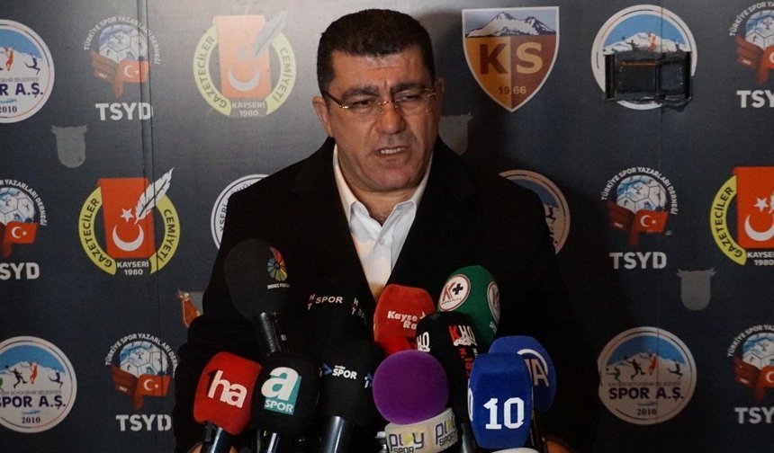 Kayserispor Başkanı Nurettin Açıkalın:  Evimizde arzu etmediğimiz bir sonuç aldık