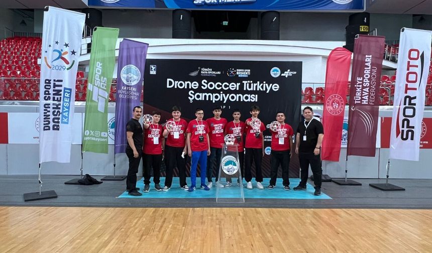 Kayseri Büyükşehir, Drone Soccer Türkiye Şampiyonası’na Ev Sahipliği Yaptı