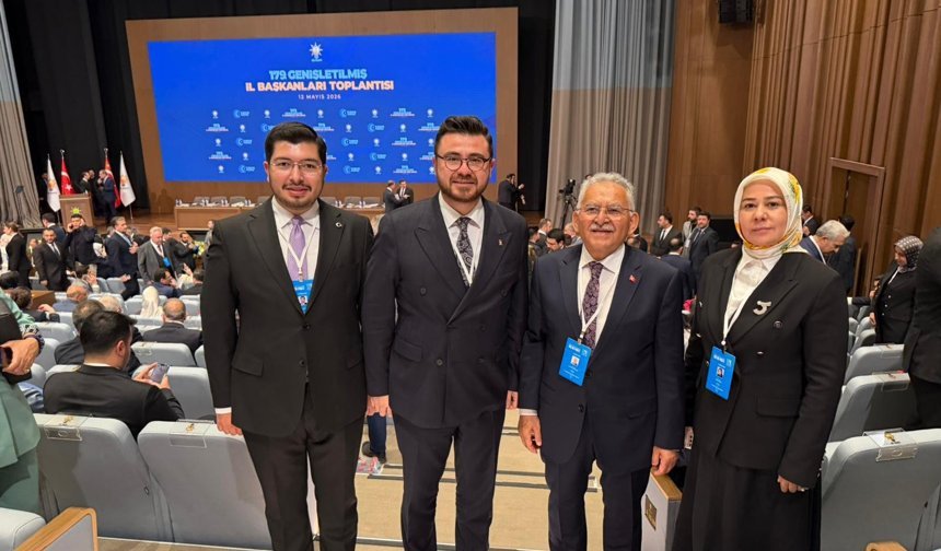 AK Parti Kayseri İl Başkanı Okandan, İl Başkanları Toplantısı’na Katıldı