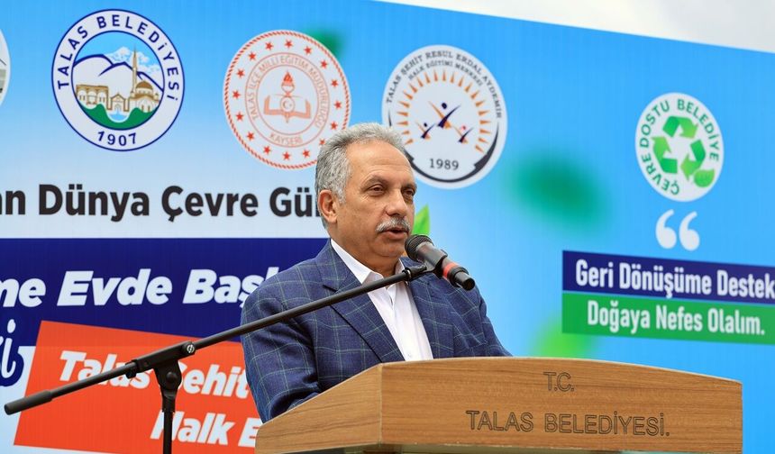 Talas’ta Çevre Bilinci Sanatla Buluşuyor