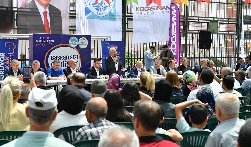 Başkan Büyükkılıç’tan Kocasinan’da Vatandaşla Doğrudan İletişim