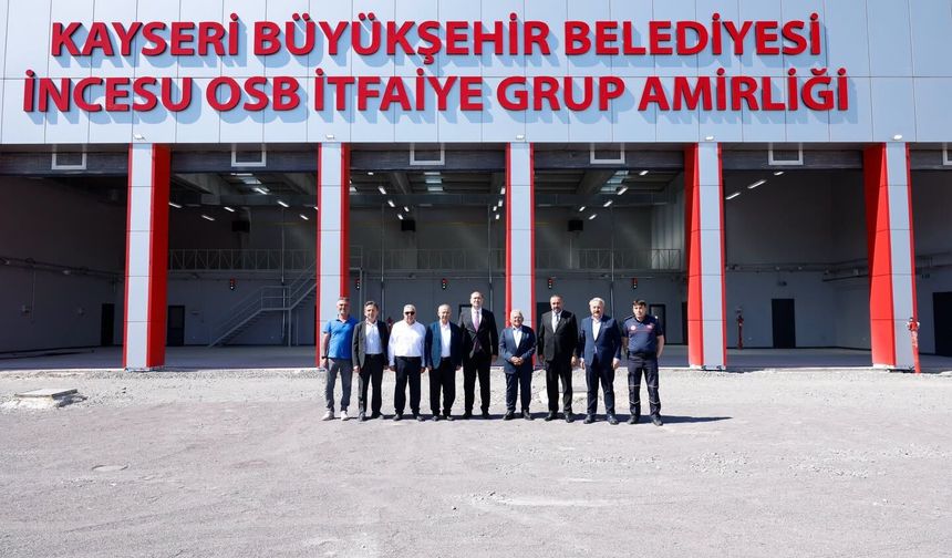 Başkan Büyükkılıç’tan İncesu OSB’ye “İtfaiye” Yatırımı
