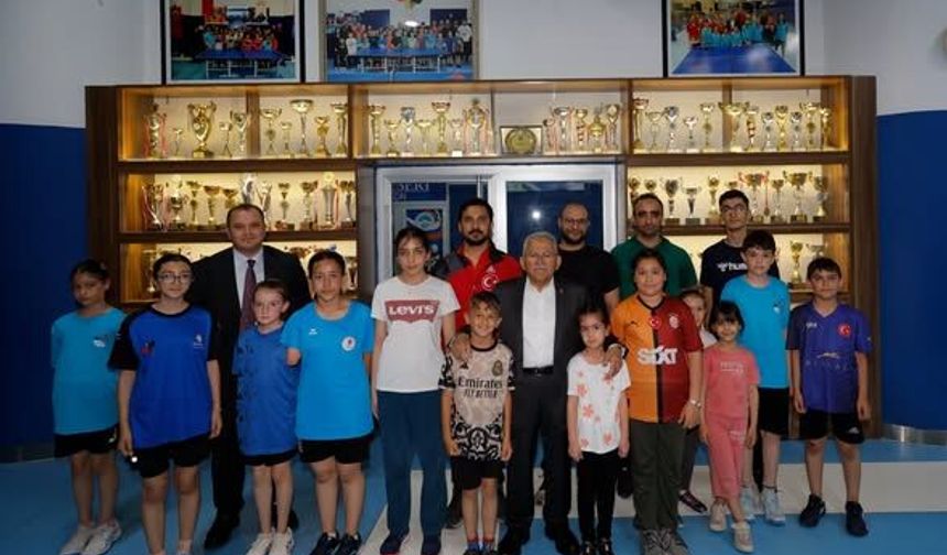 Başkan Büyükkılıç: “Geleceğin Sporcularını Yetiştiriyoruz”