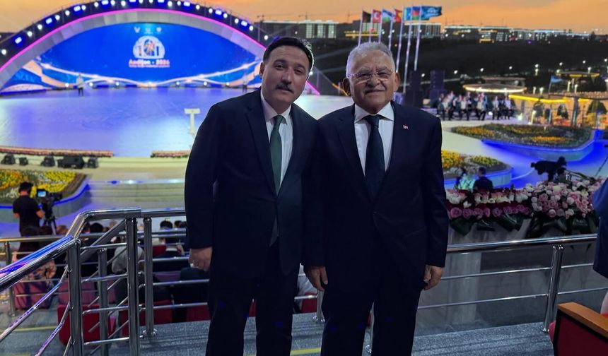 Başkan Büyükkılıç ile Vali Çiçek, Özbekistan’da Onur Konuğu Olarak Kayseri’yi Temsil Etti