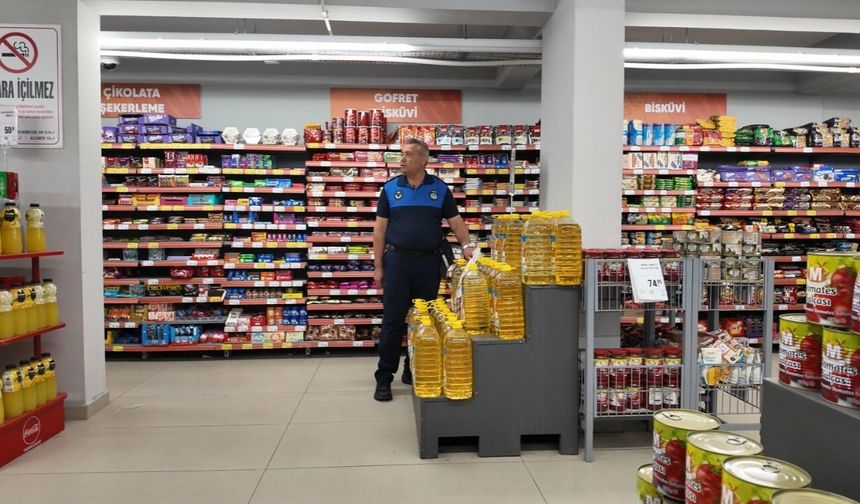 Kayseri Büyükşehir Zabıtası’ndan Zincir Marketlere Sıkı Denetim