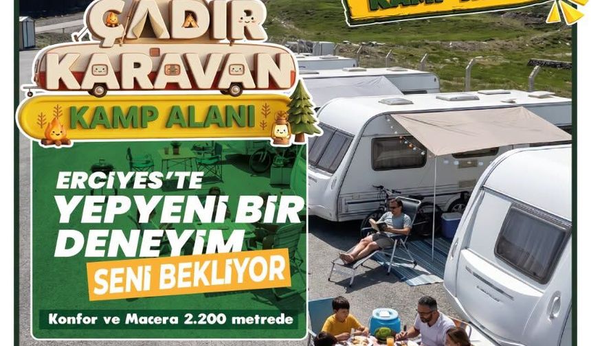 Erciyes’te Doğa, Spor, Macera Ve Heyecan Dolu Bir Yaz