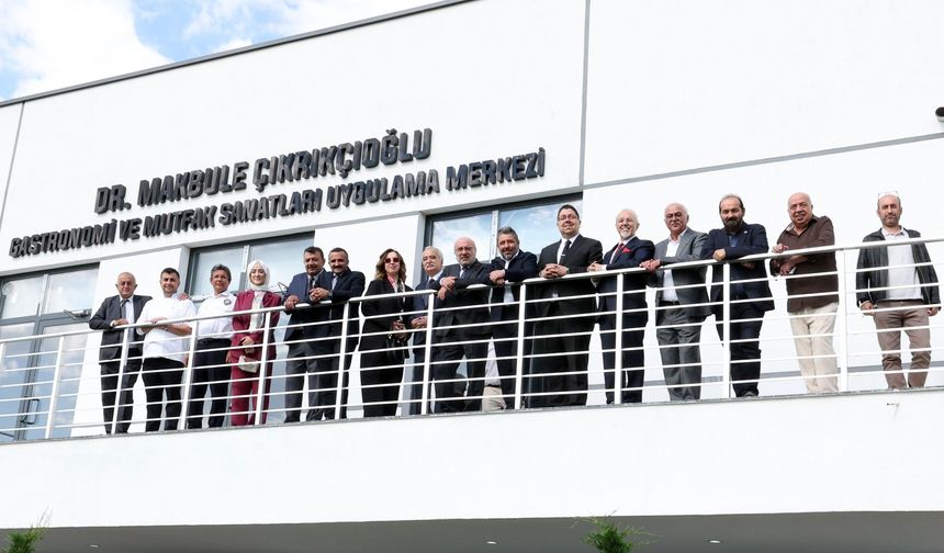 KAYÜ’de Gastronomi ve Mutfak Sanatları Uygulama Merkezi’nin Açılışı Yapıldı