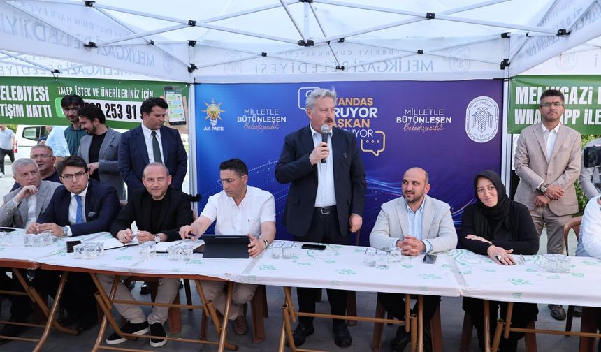 Vatandaş Sordu, Başkan Palancıoğlu Hem Cevapladı Hem Projeleri Anlattı