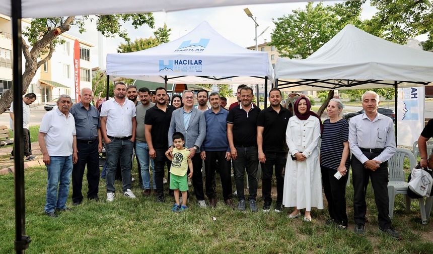 Başkan Özdoğan: "Hacılar'ı Ortak Akılla Yönetiyoruz"