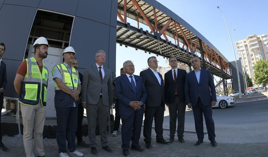 Başkan Büyükkılıç’tan DSİ-Yeni Sanayi Katlı Kavşağı Projesi’nde İnceleme