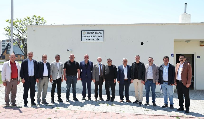 Kocasinan’da Muhtar Buluşmalarıyla Daha Hızlı Ve Etkin Hizmet