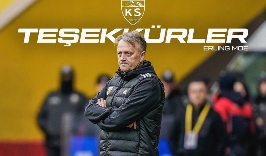 Kayserispor, Teknik Direktörü ile Vedalaştı
