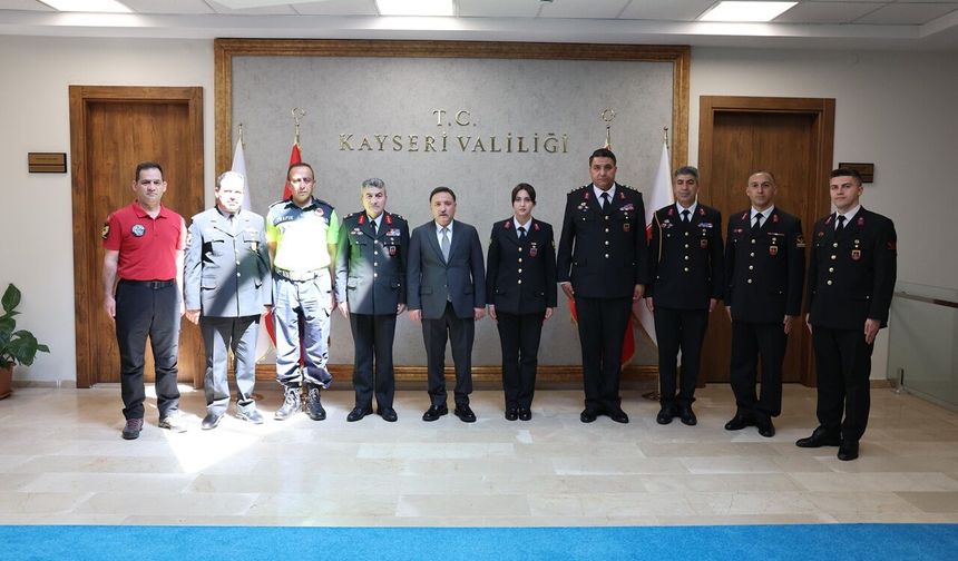 Kayseri’de Jandarma Teşkilatı'nın 187'nci Kuruluş Yıl Dönümü Kutlandı