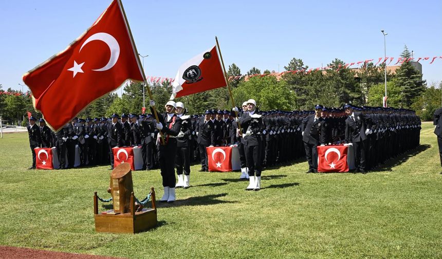 Kayseri POMEM’de 411 Polis Adayı Mezun Oldu