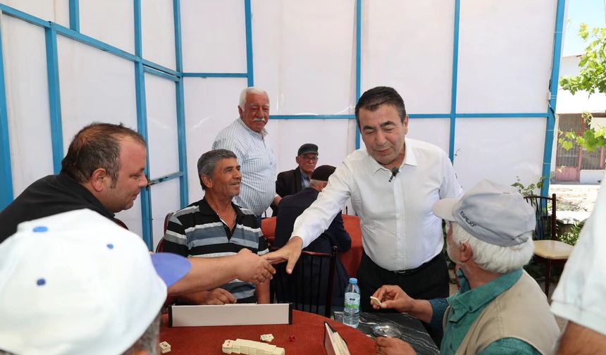 Başkan Metin, Tuzhisar Mahallesi'nde Vatandaşlarla Buluştu
