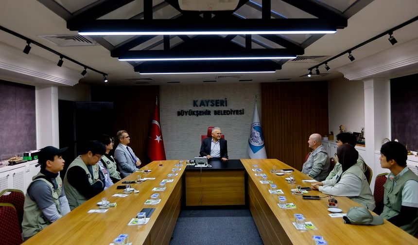 Kültepe'ye Uluslararası İlgi: Başkan Büyükkılıç Güney Kore Heyetini Kabul Etti