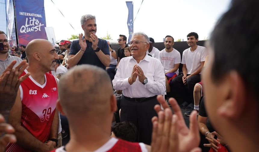 Başkan Büyükkılıç, Fıba 3x3 Lite Quest 2026 Turnuvası’nda Coşkuya Ortak Oldu