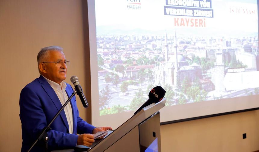 Başkan Büyükkılıç, Ekonomiye Yön Verenler Zirvesi'nde İş Dünyasıyla Buluştu