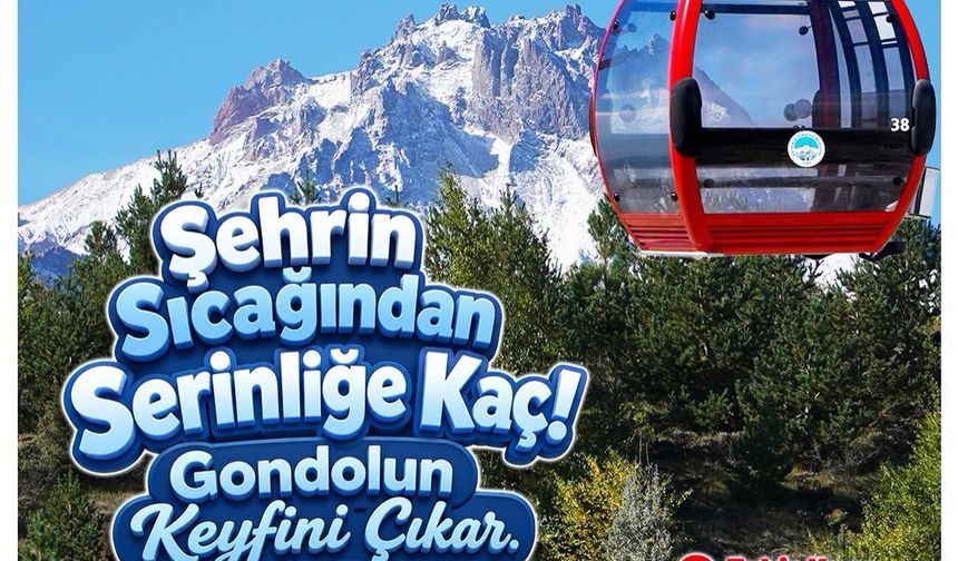 Gondol Teleferikler Misafirlerini Zirveye Taşıyor