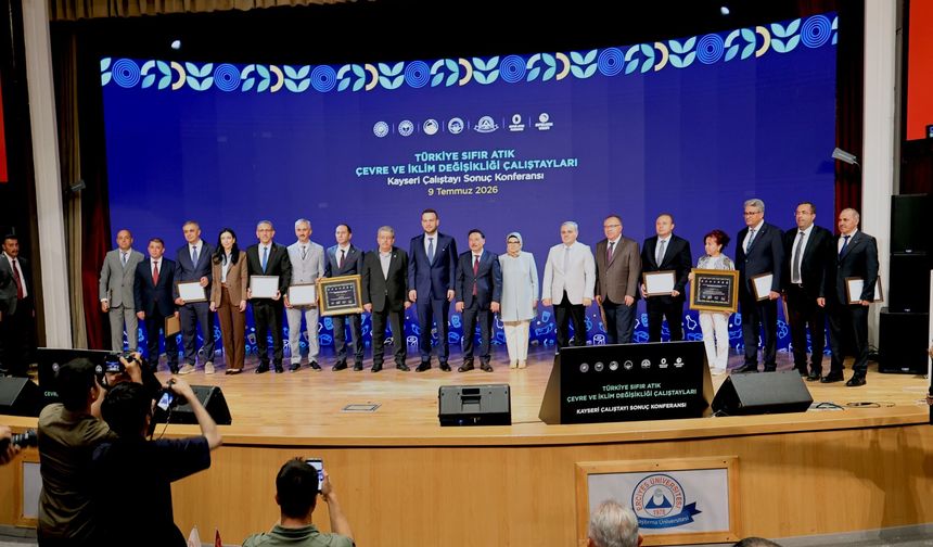ERÜ’de "Kayseri Sıfır Atık Çalıştayı Sonuç Konferansı" Düzenlendi