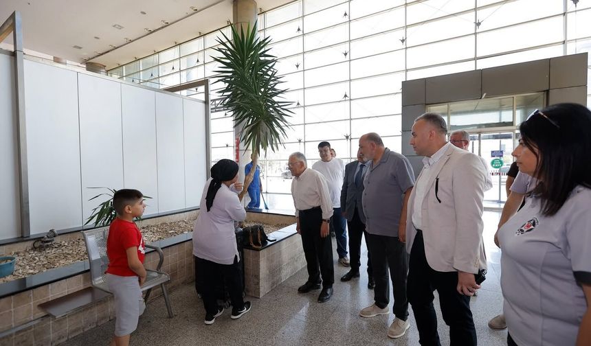Başkan Büyükkılıç’tan Kayseri Şehir Terminali’ne Ziyaret