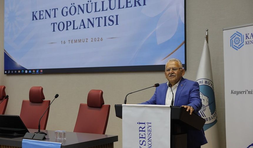 Başkan Büyükkılıç, Kent Gönüllüleri ile Buluştu: Ortak Akıl, Güçlü Aidiyet