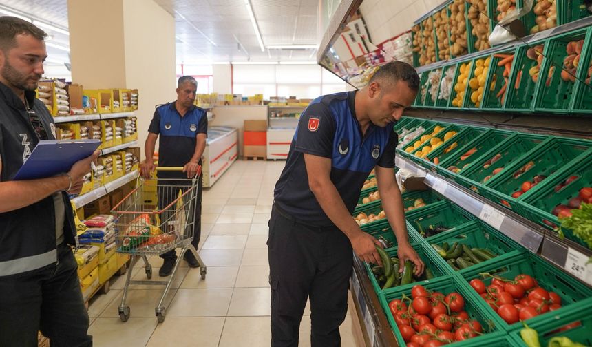 Melikgazi Zabıta’dan Marketlerde Sıkı Denetim