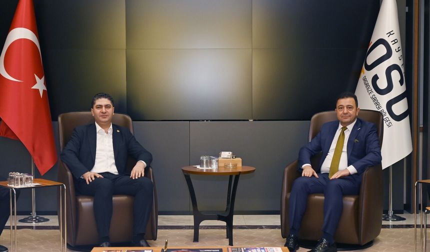 MHP Genel Başkan Yardımcısı Özdemir Kayseri OSB’yi Ziyaret Etti