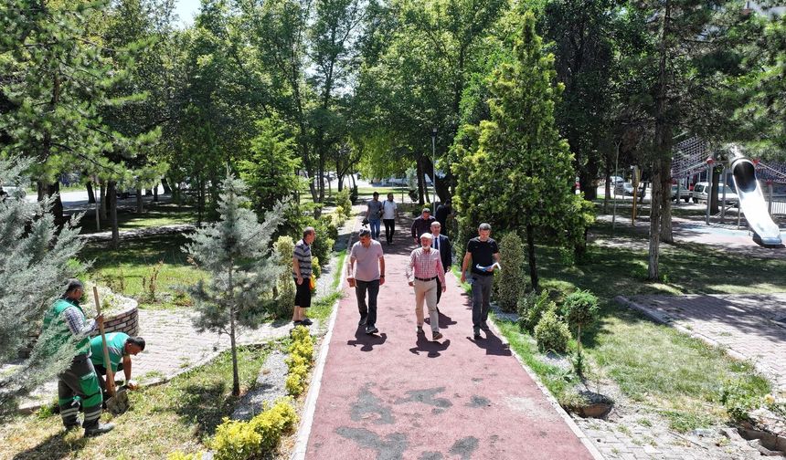 Kocasinan’da Yıllardır Kullanılan Parklara Modern Dokunuş Hamlesi