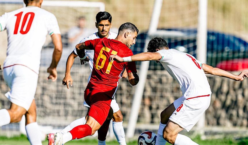 Kayserispor, İran U23'e Hazırlık Maçında Mağlup Oldu