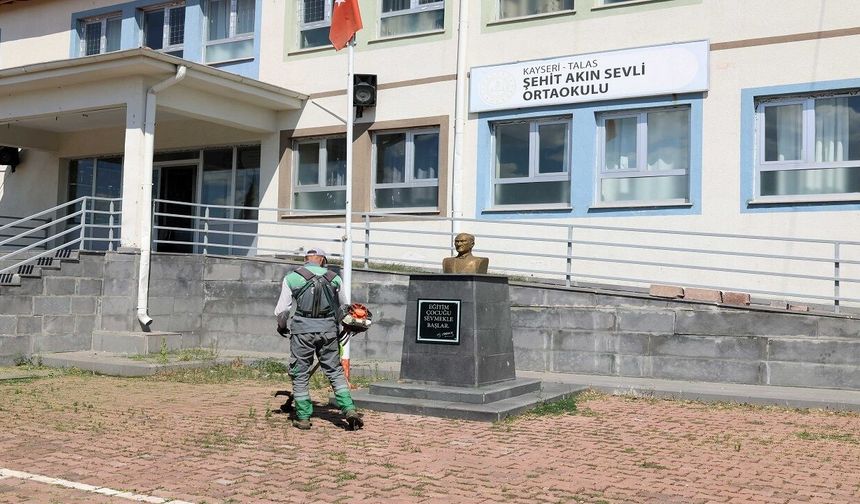Talas’ta Okullarda Yeni Eğitim Yılı Hazırlığı