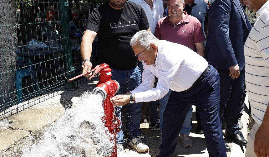 Başkan Büyükkılıç’tan 310 Milyon TL’lik 253 Adet Sondaj Yatırımı