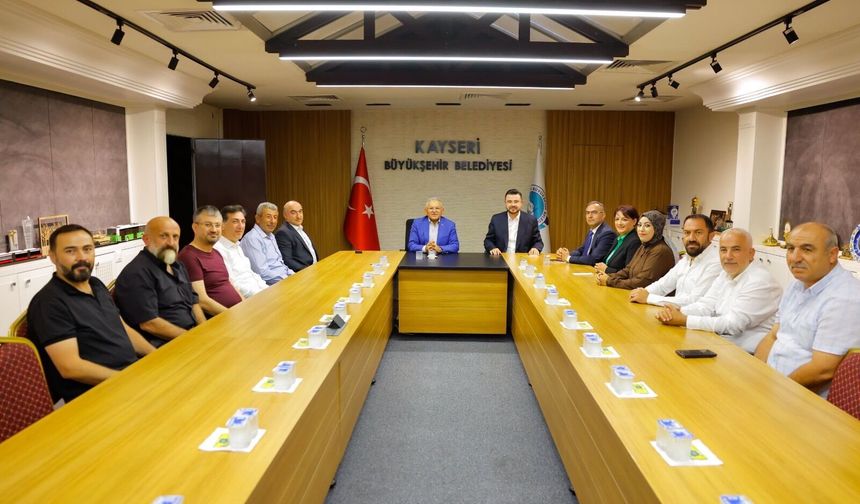 Başkan Büyükkılıç, Kentin Farklı Kesimlerinden Konuklarını Ağırladı