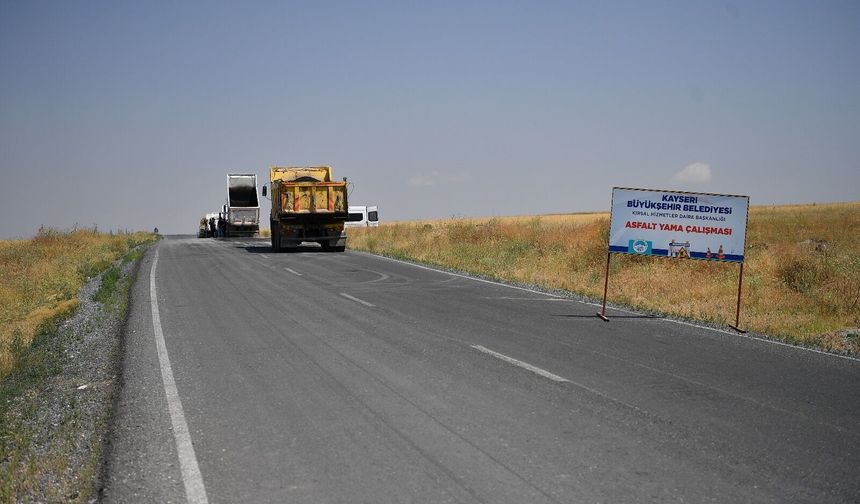 Kayseri’nin Kırsal Yollarına 70 Milyon TL’lik Asfalt Yatırımı