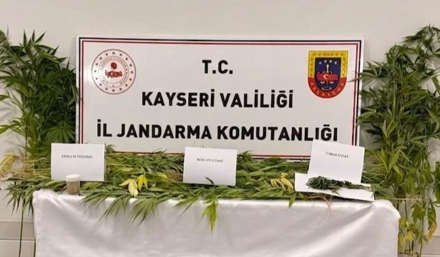 Kayseri’de Uyuşturucu Operasyonu: 2 Gözaltı