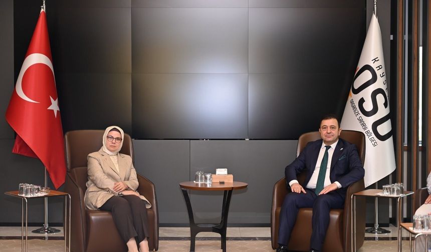 AK Parti Kayseri Milletvekili Ayşe Böhürler Kayseri OSB’yi Ziyaret Etti