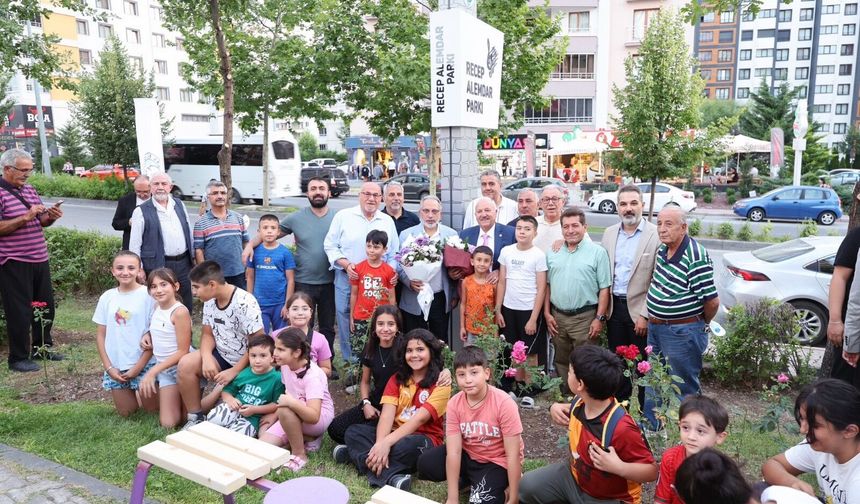 Recep Alemdar’ın Adı Talas’taki Parkta Yaşatılacak