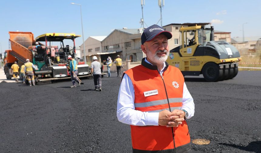 Kocasinan’da Sanayi Sitelerine Nefes Aldıracak Yol Hamlesi!