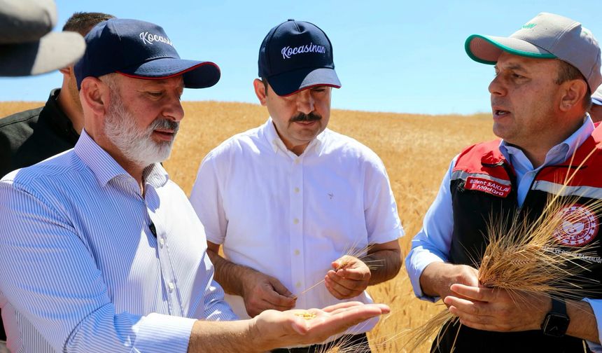 Kocasinan’da Tarım Buluşması Hasatla Taçlandı