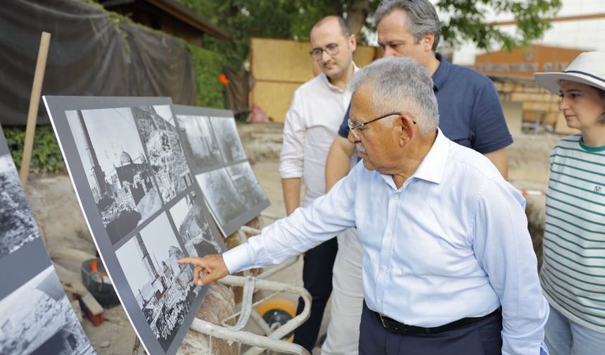 Camikebir’de Tarihi Medrese Kalıntıları Gün Yüzüne Çıkarılıyor