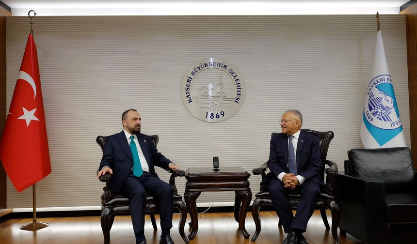 Başkan Büyükkılıç, Ak Parti Genel Başkan Yardımcısı Faruk Acar’ı Ağırladı